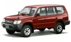 Dywaniki wewnętrzne do Toyota Land Cruiser Prado J90 1996 - 2002 II generacja EU Crossover 5-drzwiowy 5-miejscowy