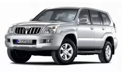 Dywaniki wewnętrzne do Toyota Land Cruiser Prado J120 2002 - 2009 III generacja EU Crossover 7-miejscowy