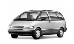 Dywaniki wewnętrzne do Toyota Previa XR10/XR20 1990 - 2000 I generacja UE Minivan 7-miejscowy