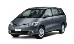 Dywaniki wewnętrzne do Toyoty Previa 2006 - 2019 III generacja EU Minivan 6-miejscowy