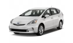 Dywaniki wewnętrzne do Toyota Prius+ 2011 - 2015 III generacja UE Minivan 7-miejscowy