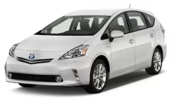 Dywaniki wewnętrzne do Toyoty Prius V 2011 - 2021 I generacja EU/USA Minivan Hybrid