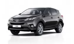 Dywaniki wewnętrzne do Toyota Rav 4 EV 2012 - 2014 III generacja Crossover EU