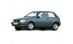 Dywaniki wewnętrzne do Toyota Starlet P80 1989 - 1995 IV generacja EU Hatchback