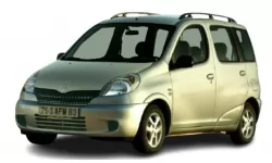 Dywaniki wewnętrzne do Toyoty Yaris Verso 2000 - 2005 I generacja EU Minivan