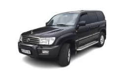 Dywaniki wewnętrzne do Toyota Land Cruiser 100 2003 - 2007 VIII generacja EU Crossover Podstawka 5-osobowa