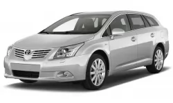Dywaniki wewnętrzne do Toyota Avensis T27 2009 - 2018 III generacja EU Kierownica uniwersalna prawa