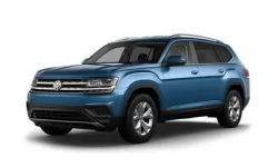 Dywaniki wewnętrzne do Volkswagen Atlas 2016-2025 I generacja USA Crossover 7-osobowy