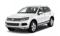 Dywaniki wewnętrzne do Volkswagen Touareg (7P) 2010-2014 II generacja EU Crossover dorest 4-strefowa klimatyzacja