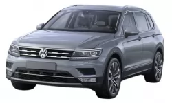 Dywaniki do wnętrza Volkswagen Tiguan Allspace 2016 - 2024 II generacja USA Crossover 5-osobowy
